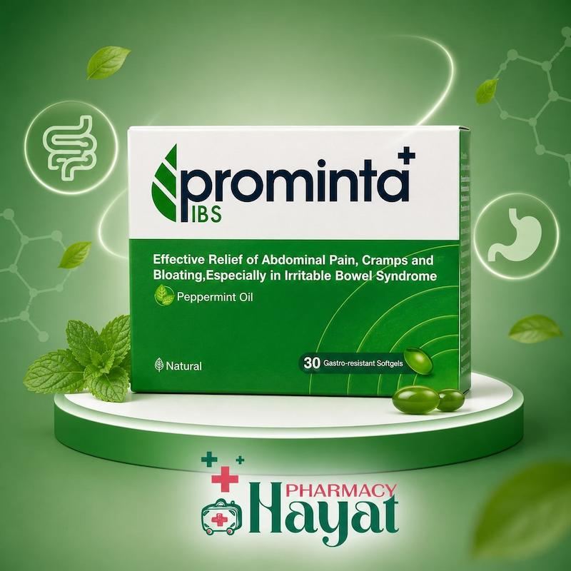 کپسول پرومینتا پلاس آی بی اس هیلیا فارمد ۳۰ عددی 