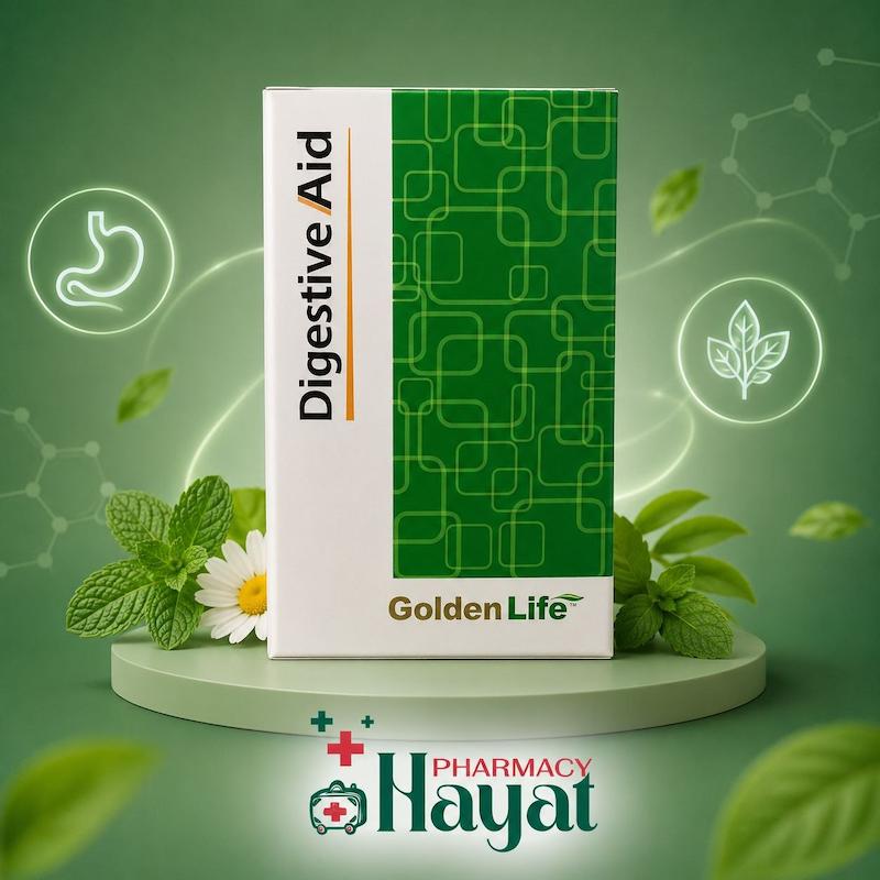 قرص دایجستیو اید گلدن لایف ۶۰ عددی