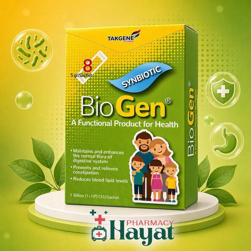 ساشه بایوژن تک ژن فارما 8 عدد