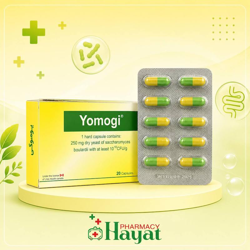 کپسول یوموگی آیریانیک 20 عدد