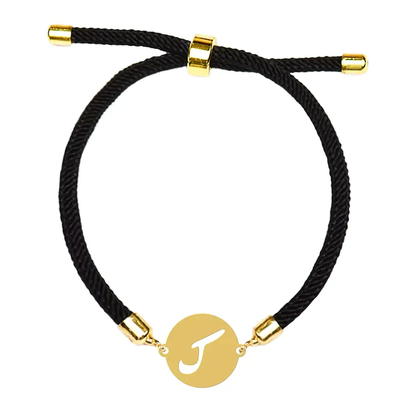 دستبند آسانسوری نقره و بدل هایکا طرح حرف ک کد da.ha 165