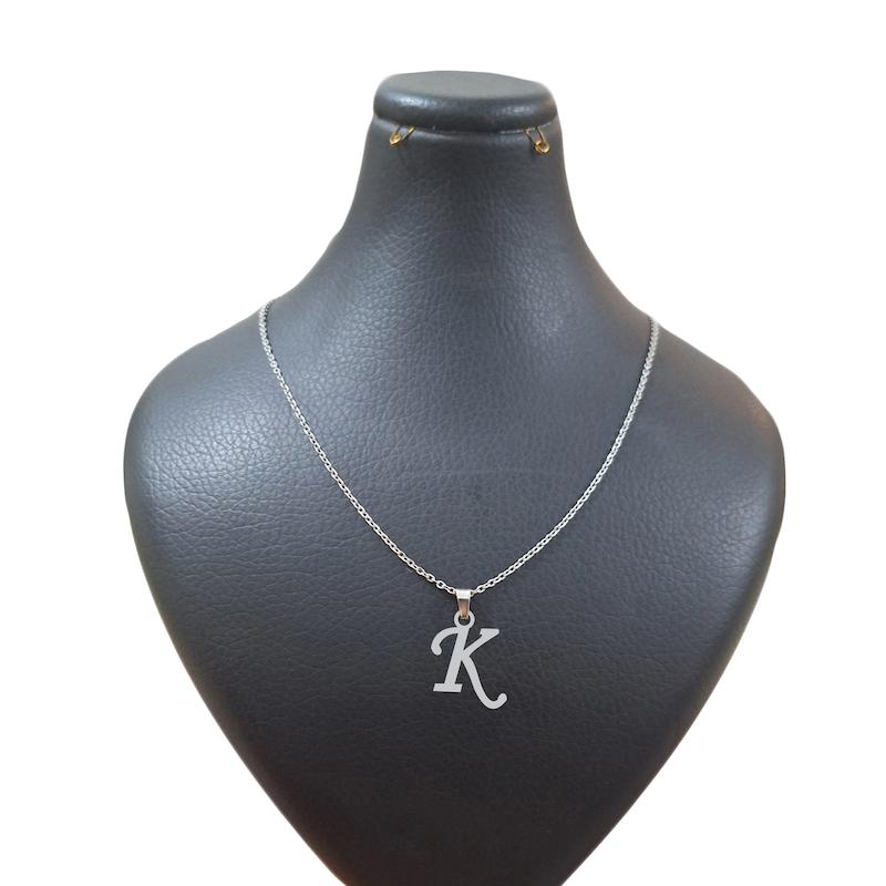 گردنبند هایکا طرح حرف K کد ha 46