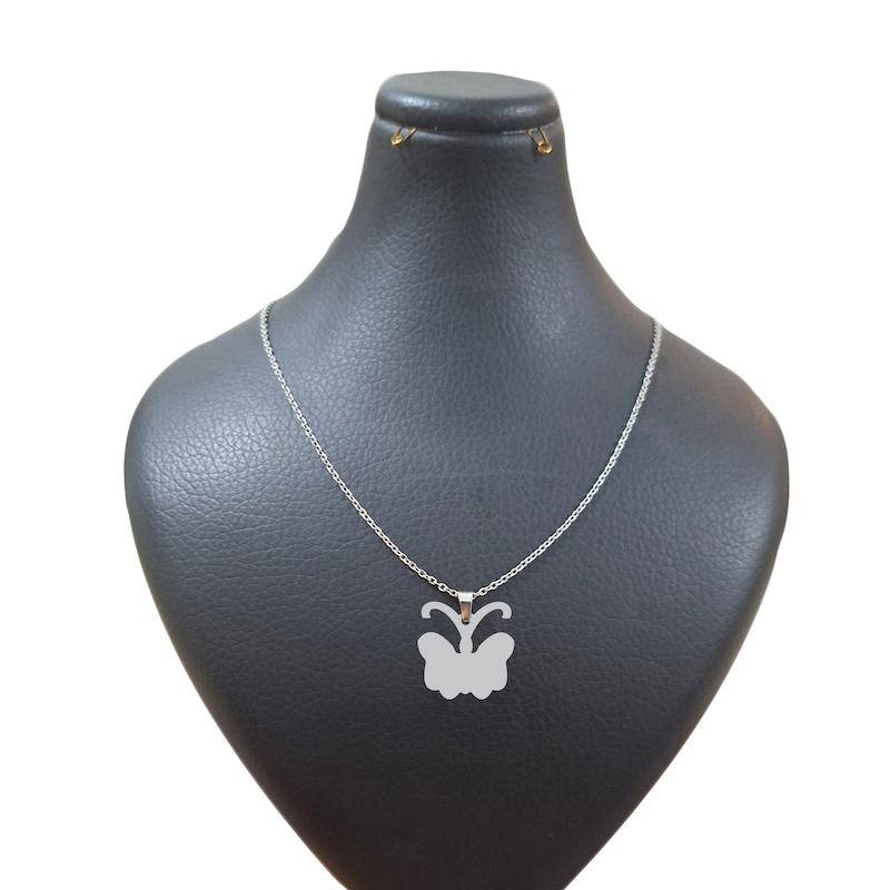گردنبند هایکا طرح پروانه کد ha 67