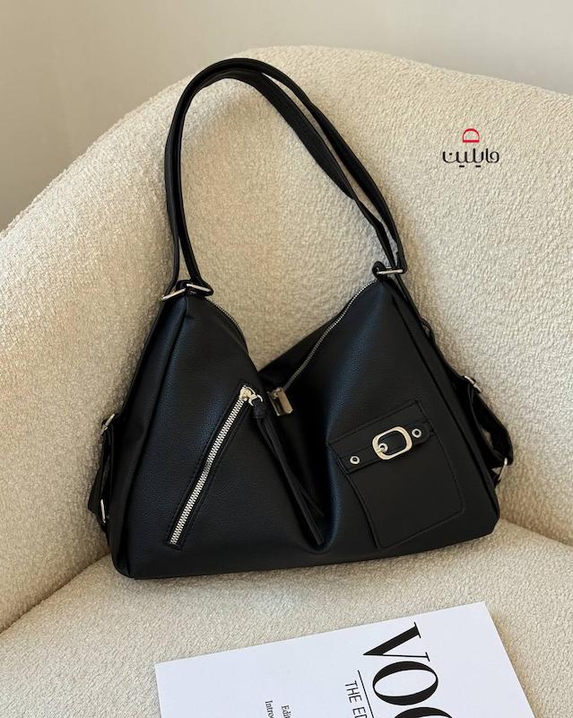 کیف دوشی زنانه مشکی