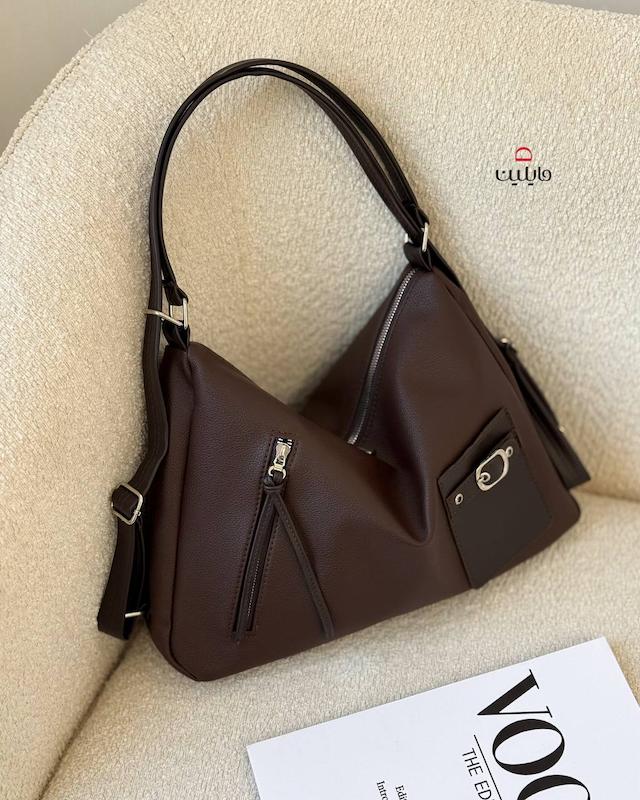 کیف دوشی قهوه ای 