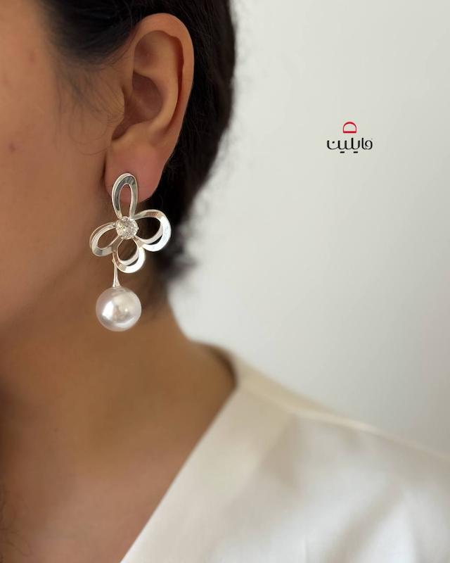 گوشواره مروارید پروانه