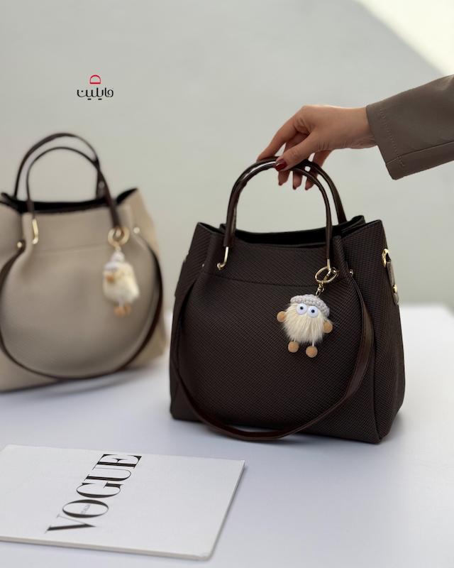 کیف دستی و دوشی زنانه مدل چیدا (به همراه چارم)
