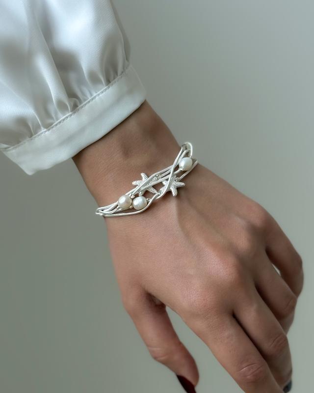 دستبند دخترانه مدل ستاره دریایی