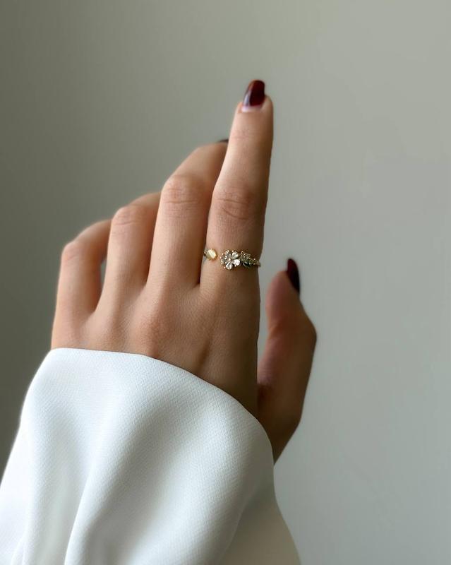 انگشتر دخترانه کد 522