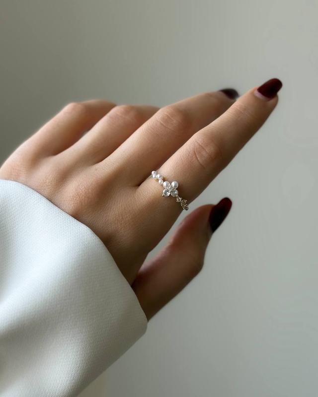 انگشتر دخترانه کد 523
