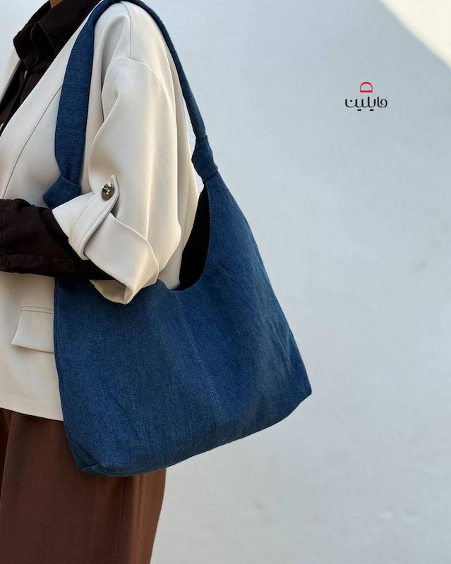 کیف بزرگ زنانه مدل ژیلا کتان