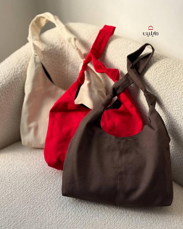 کیف بزرگ زنانه مدل ژیلا کتان