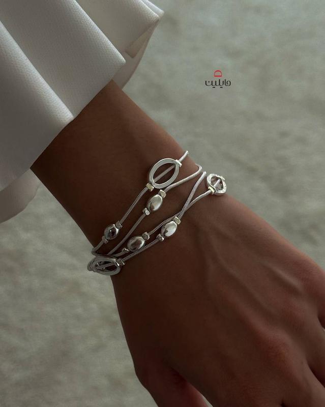دستبند دخترانه مدل آلونی