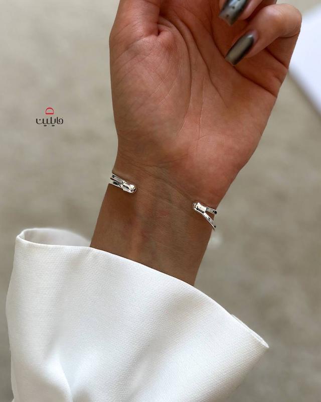 دستبند دخترانه دفرمه مدل ساتیا