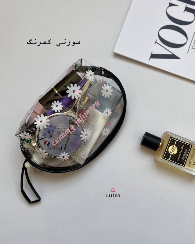کیف لوازم آرایش دخترانه مدل بابونه