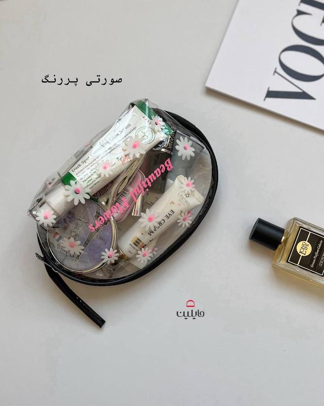کیف لوازم آرایش دخترانه مدل بابونه