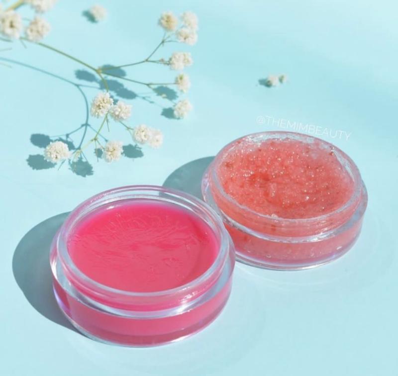 پک بالم لب و اسکراب لب کاسه ایی