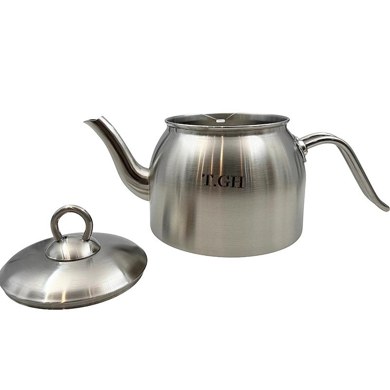 قوری 1.5 لیتر استیل تی جی اچ دسته بغل کد 1077