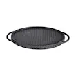 تابه گریل چدن بیضی بدون چوب یونیک مدل 6011 