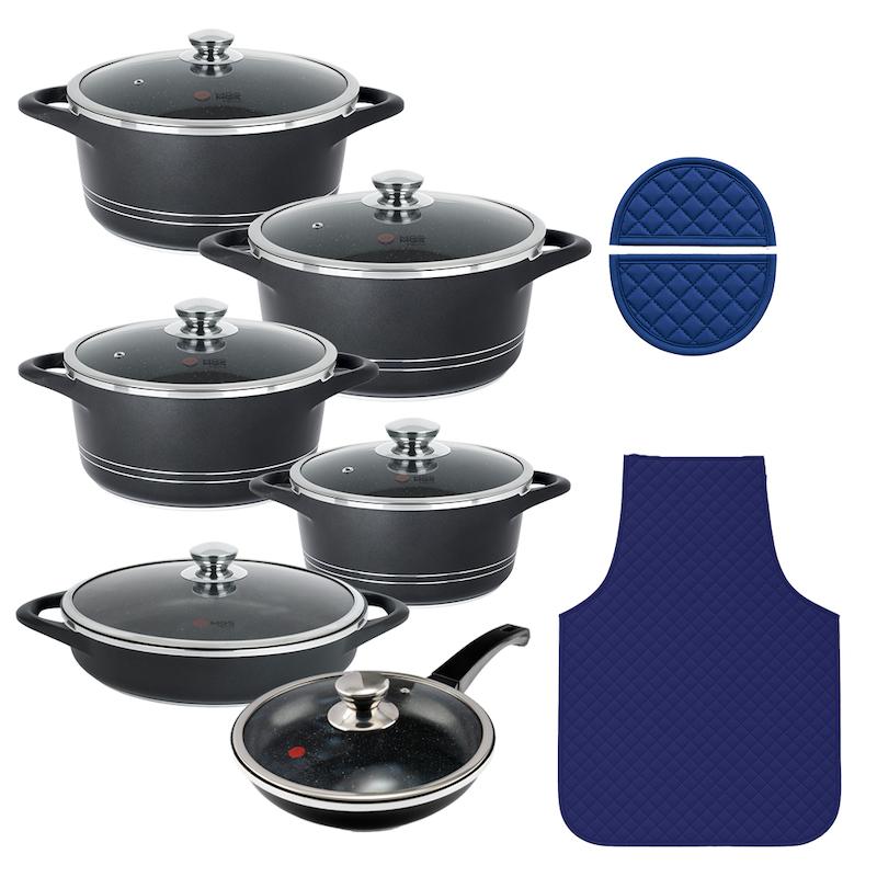 سرویس قابلمه 15 پارچه طرح ایتالیا B ام جی اس