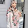 روسری زنانه ابریشم توییل قواره 130