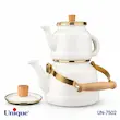 کتری و قوری لعابی یونیک 2/5 لیتر ترکیه کد UN-7502