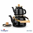 کتری و قوری لعابی یونیک 2/5 لیتر ترکیه کد UN-7502