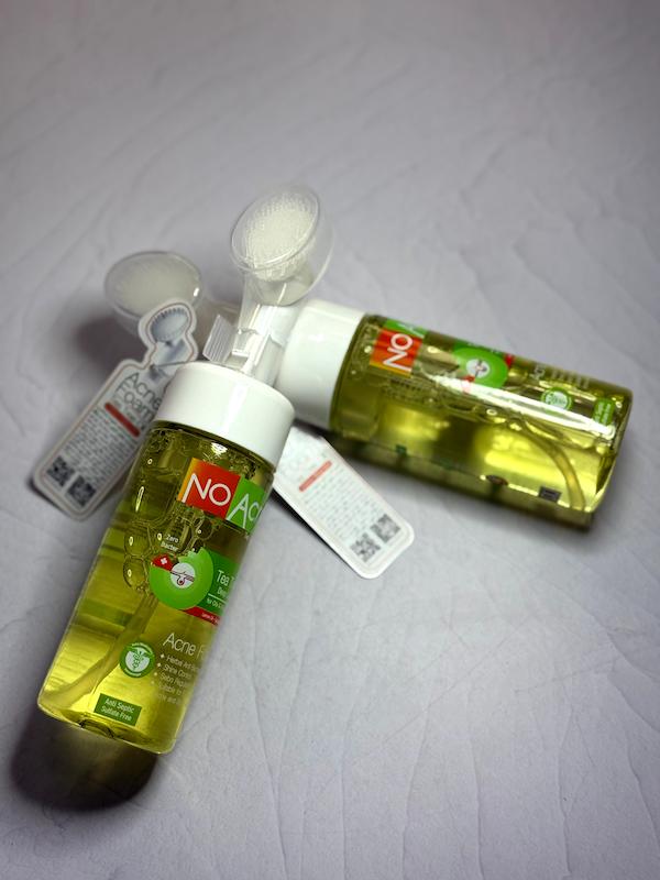 فوم شستشو صورت No Acne حاوی روغن درخت🌳🫧🧴 چای و روغن لیمو