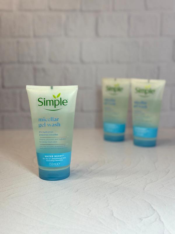 ژل شستشوی💦 ۱۵۰ میل سیمپل Simple Micellar Gel Wash🩵
