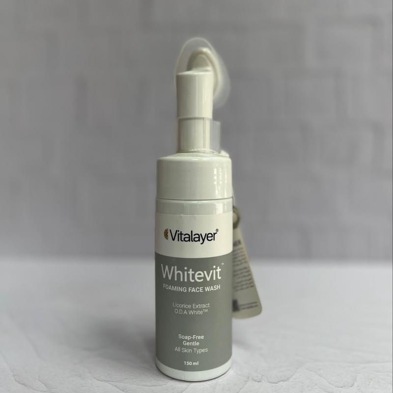 فوم شستشو وایت ویت ویتالیر Vitalayer💦🩶