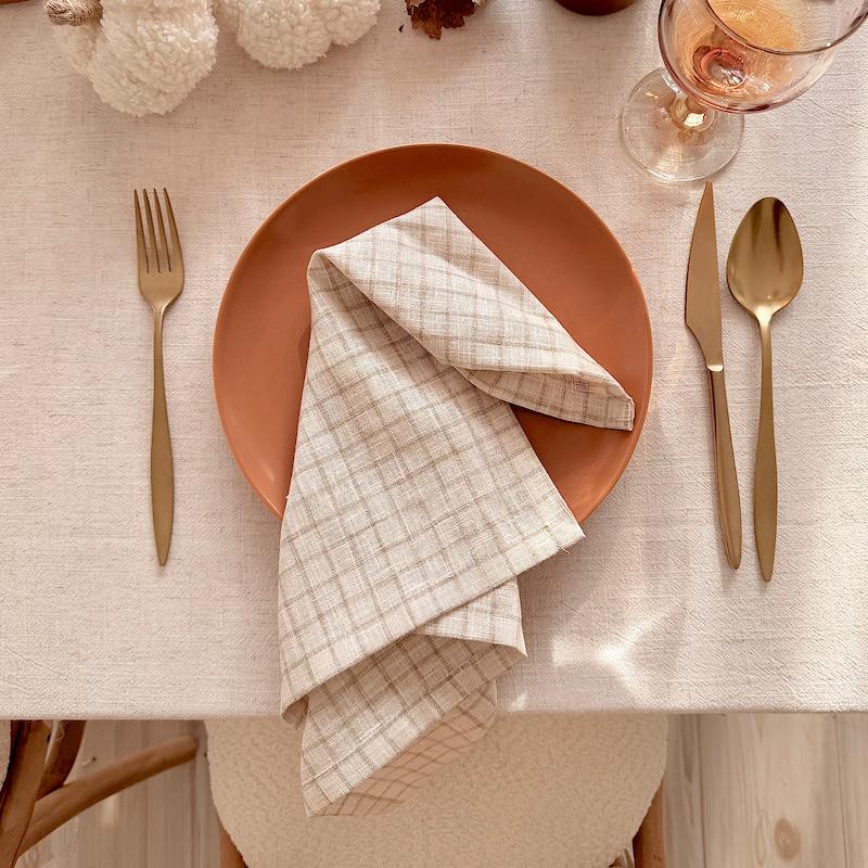 دستمال سفره ۴خونه