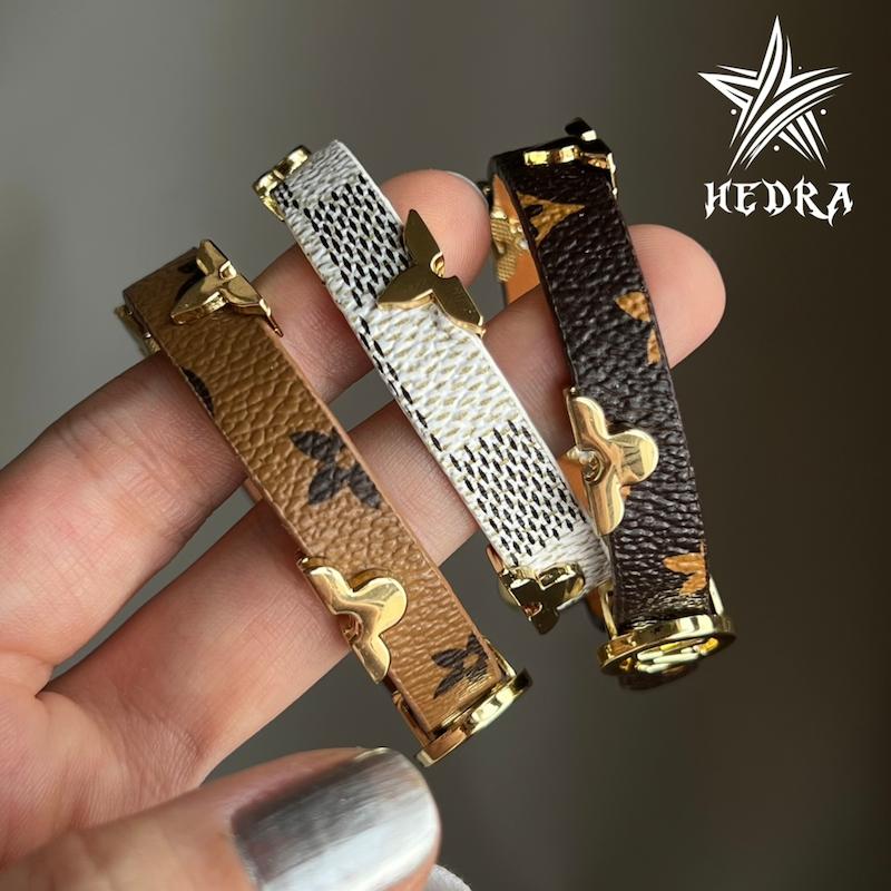 دستبند‌های چرم رنگ پاییزی