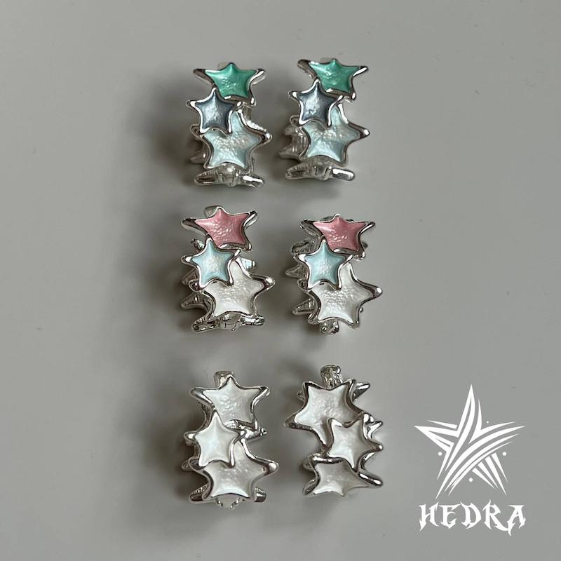 گوشواره ستاره رنگی