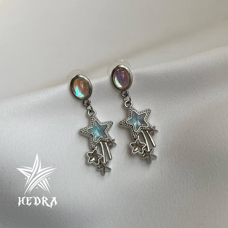 گوشواره ستاره آنریل🩵