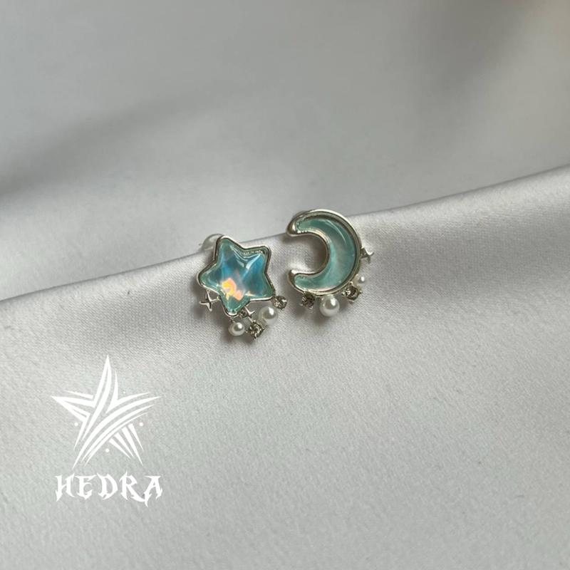 گوشواره ماه و ستاره⭐️🌙