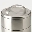 ظرف غذا استیل استوانه ایکیا مدل FORSKAFFA