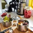 ظرف غذا استیل استوانه ایکیا مدل FORSKAFFA