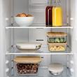 ظرف نگهدارنده درب بامبو ایکیا مدل  IKEA +365 1L 