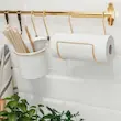 میله آویز برنجی ایکیا مدل HULTARP 60cm