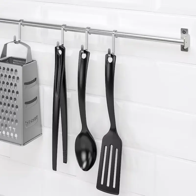 میله آویز استیل ایکیا مدل KUNGSFORS 56cm