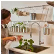 میله آویز استیل ایکیا مدل KUNGSFORS 56cm