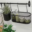 میله آویز مشکی ایکیا مدل HULTARP 80cm