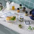 ظرف نگهدارنده غذا مدل +IKEA 365 مجموعه 3 عددی