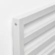 تخت سفید ایکیا با کفی مدل  TARVA 140x200