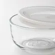 ظرف نگهدارنده ایکیا مدل BESTÄMMA مجموعه 3 عددی