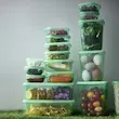 ظرف نگهدارنده غذا درب دار ایکیا مدل PRUTA ست ۱۷تایی