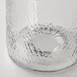 گلدان شیشه ای طرح‌دار ایکیا مدل KONSTFULL