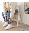 چهارپایه چوبی ایکیا مدل NORRAKER
