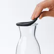 بطری شیشه ای درب سیلیکونی ایکیا 1L