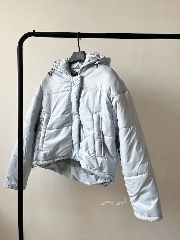 کاپشن کلاهدار کوتاه